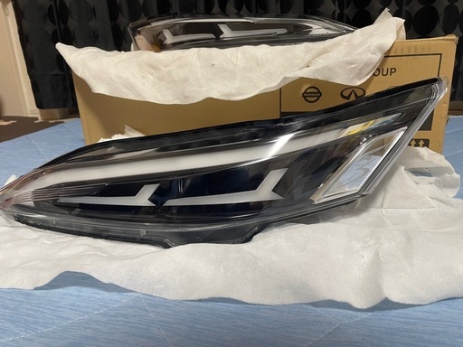 日産セレナ C27前期 コンビネーション 加工ライト ホワイト オレンジ