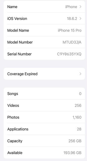 携帯電話/スマホ iPhone 15Pro
