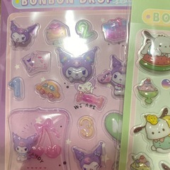ボンボンドロップシールマイメロサンリオの画像