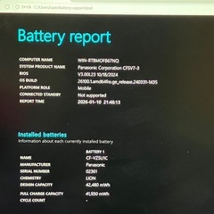 Let's note Win11 8世代i5/RAM8GB/SSD256GB 5の画像