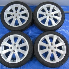 バリ山！！４本セット　タントカスタム　RS リミテッド　ホイールタイヤ　軽自動車　軽トラック　軽バン　純正　ブリヂストン　タイヤ  キャンバス　ウェイク　ムーブ　トコット　キャストスポーツ　ハイゼット　 G3 グリッド　２ ファイアホーク  ダイハツ　82V ドリ車ドリケツの画像