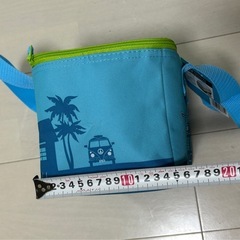 Trader Joe's 保冷バッグ　水色の画像