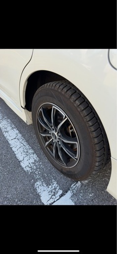 16インチ ブラックホイールセットスタッドレスセット