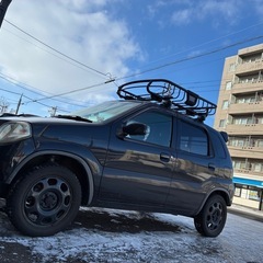 スズキkeiワークス仕様マニュアルMTターボ4WD車検満タンの画像