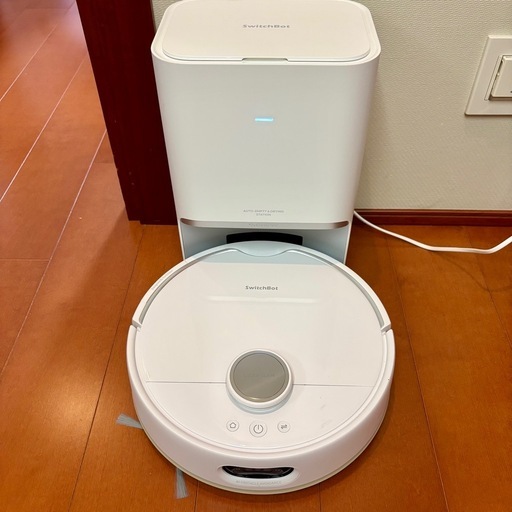 ※お譲り済※【吸引のみ】SwitchBotお掃除ロボットS10(水拭き機能除く)