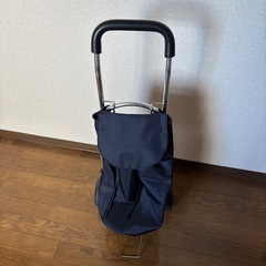 ショッピングカート　ネイビーの画像