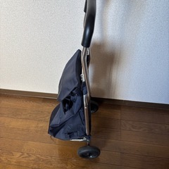 ショッピングカート　ネイビーの画像