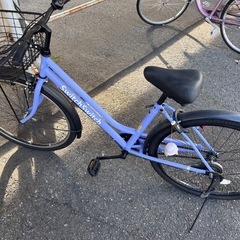 一年しか使っていない自転車の画像