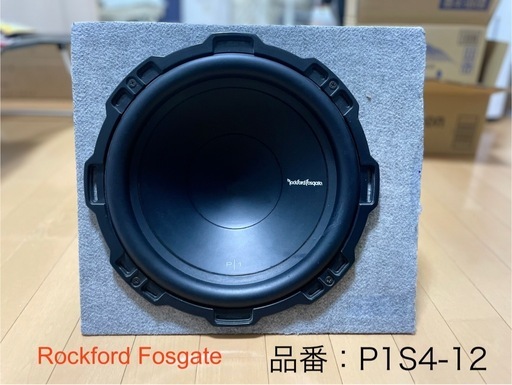 Rockford ロックフォード P1S4-12 サブウーファー 30cm