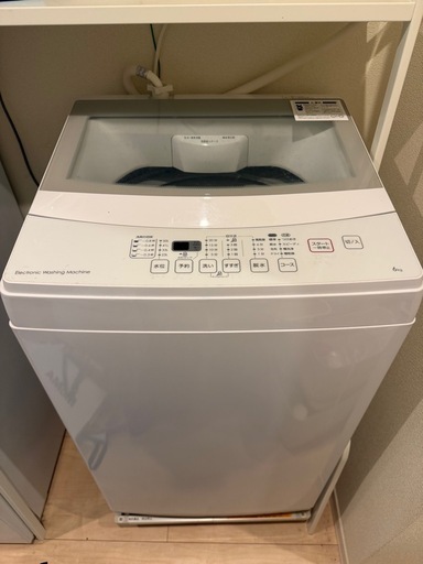 洗濯機　　6kg