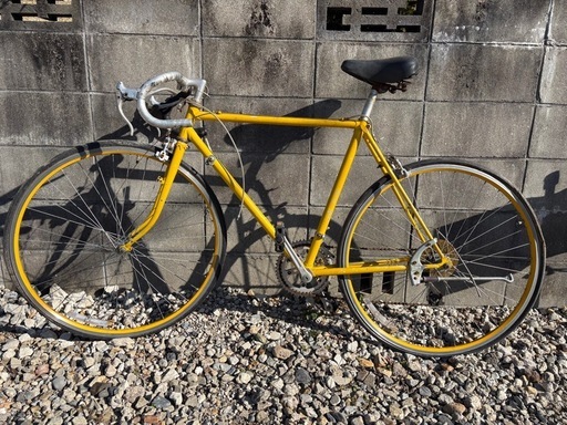 ヴィンテージ スポルティーフ 黄色｜SUNTOUR／SUGINO 現状 ヴィンテージ スポルティーフ 黄色｜SUNTOUR／SUGINO 現状 (ひでむー