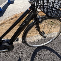 中古27㌅YAMAHA電動アシスト自転車　12.8Ah 大阪の画像