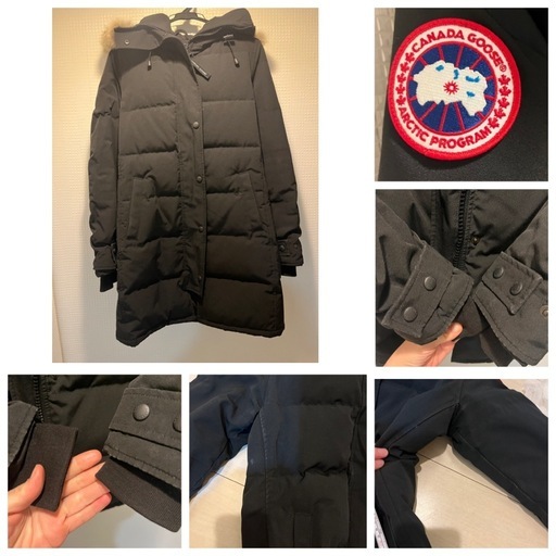 正規品✨カナダグース✨1番人気形✨ファー付きロングダウンジャケット✨