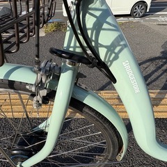 中古ブリヂストン電動アシスト自転車　ベルト式B300 大阪の画像