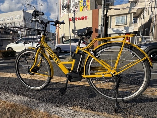 中古ブリヂストン電動アシスト自転車　ベルト式　B400 大阪