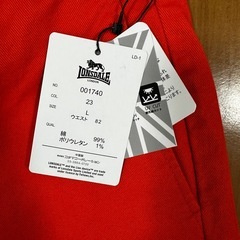 LONSDALE ストレッチ ツイル ワイド ワークパンツ ショートパンツ L サイズの画像