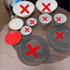 食器類/バラバラでも構いませんの画像