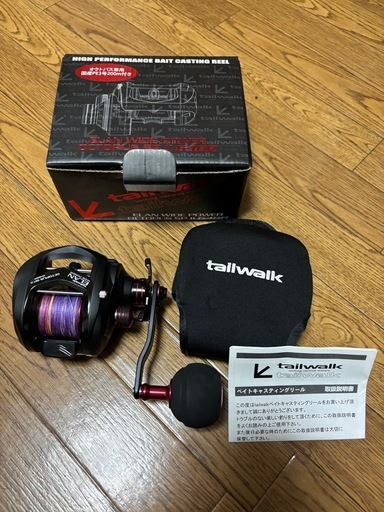 美品テイルウォーク(Tailwalk) リール エラン ワイドパワー オクトパススペシャル2 64BR