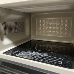 【直接引き取り】Haier ヘルツフリー電子レンジの画像