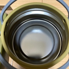 キャンプ折りたたみケトルの画像