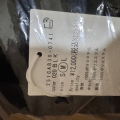 AZULのダウン新品の画像