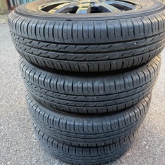 アルミ付サマータイヤ　バリ山145-80-13の画像