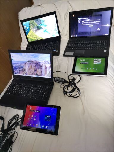 ノートパソコン　3台