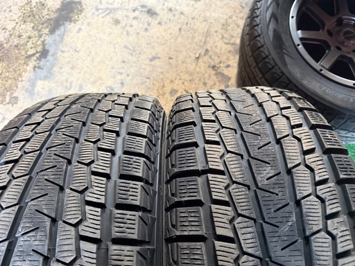 【ハイラックスにて使用】 ヨコハマ アイスガードGO75 265/65R17 4本　7.5J×17インチ　PCD139.7 6H