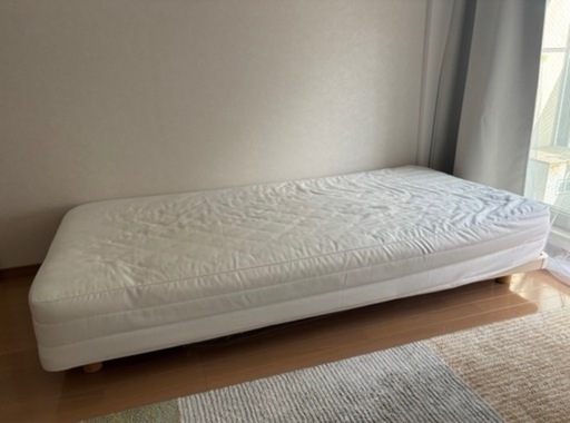 無印良品脚付マットレスシングルベッド (hakuka c00) 池ノ上のベッド