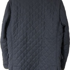 BARNEYS NEW YORK ネイビー キルティング　コートの画像