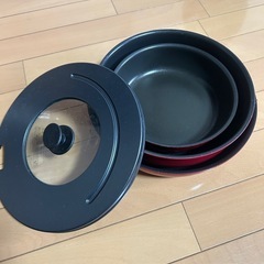 T-fal 鍋3点　蓋1点の画像