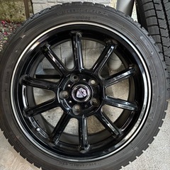 スタッドレスタイヤホイールセット　215/45 17の画像