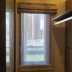 美品・ホテル仕様ALLESFORM ダブルシェードカーテン 展示品(O-2510BL2)の画像