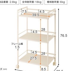 キッチンラックの画像