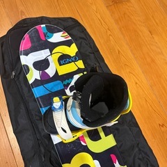 キッズスノボーセットの画像