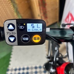 No.605 パナソニックハリヤ BE-ELH42-R 電動アシストマウンテンバイク外装7段整備済み26インチの画像