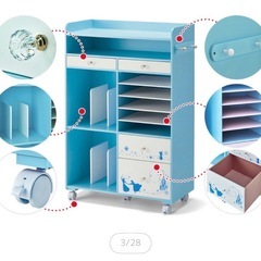 ランドセルラック　アナと雪の女王の画像