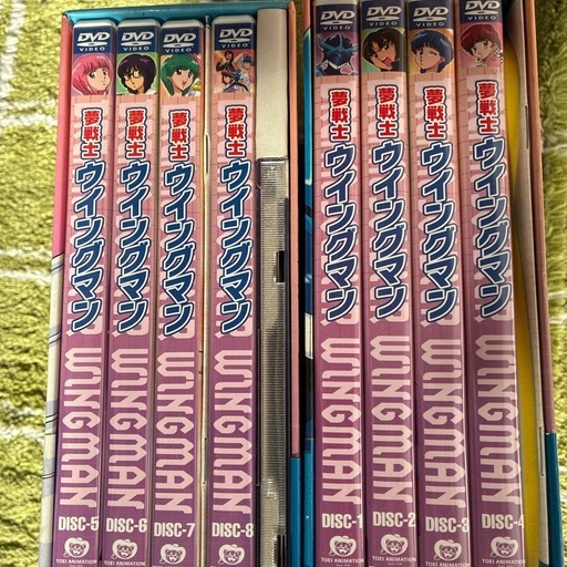 アニメDVD　夢戦士ウイングマン DVD-BOX 2BOXセット