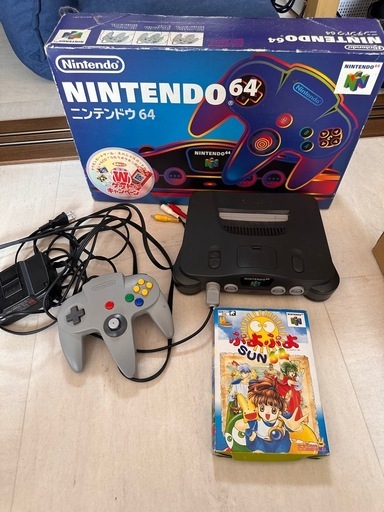 任天堂64本体とゼルダの伝説ムジュラの仮面、ぷよぷよ