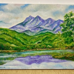 絵画　油絵　原画　真作　日本の風景　アート　インテリア　F6 六枚セットの画像