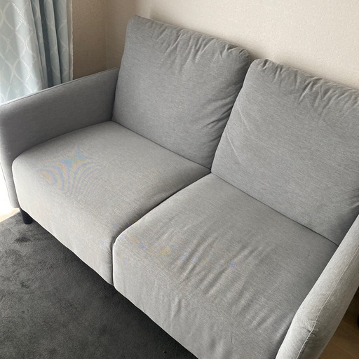 IKEA アンゲルスビー 2人掛けソファ グレー 北欧