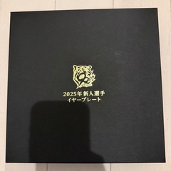 ☆非売品☆ 阪神タイガース 2025年新人選手 プレートの画像