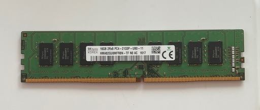 SK Hynix DDR4 16GB-2133Pデスクトップ用メモリー