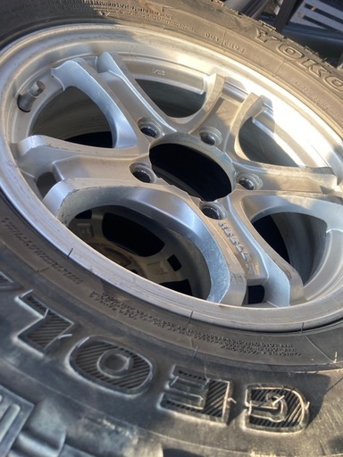235/85r16  ジムニーアルミ　4本