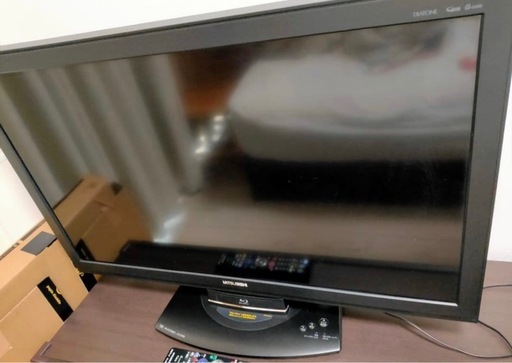 三菱 テレビ 37インチ トップ □ MITHUBISHI 三菱 □ 37インチ 液晶