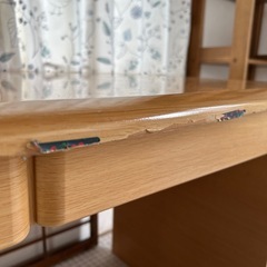 【差し上げます】学習机の画像