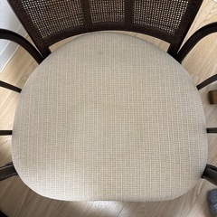 籐製品　イスの画像