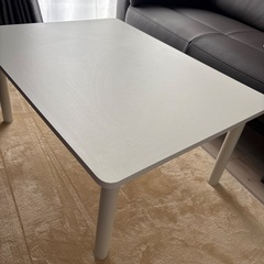 白　ローテーブル　ニトリの画像