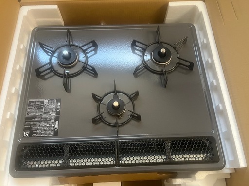クリナップ　新品未使用3口ガスコンロ