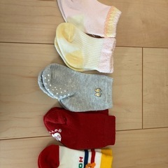 ベビー用9cm以下靴下　レッグウォーマー　ミトンの画像